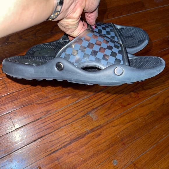 Authentic Louis Vuitton Damier spa shoes men sz 8 - Picture 2 of 5